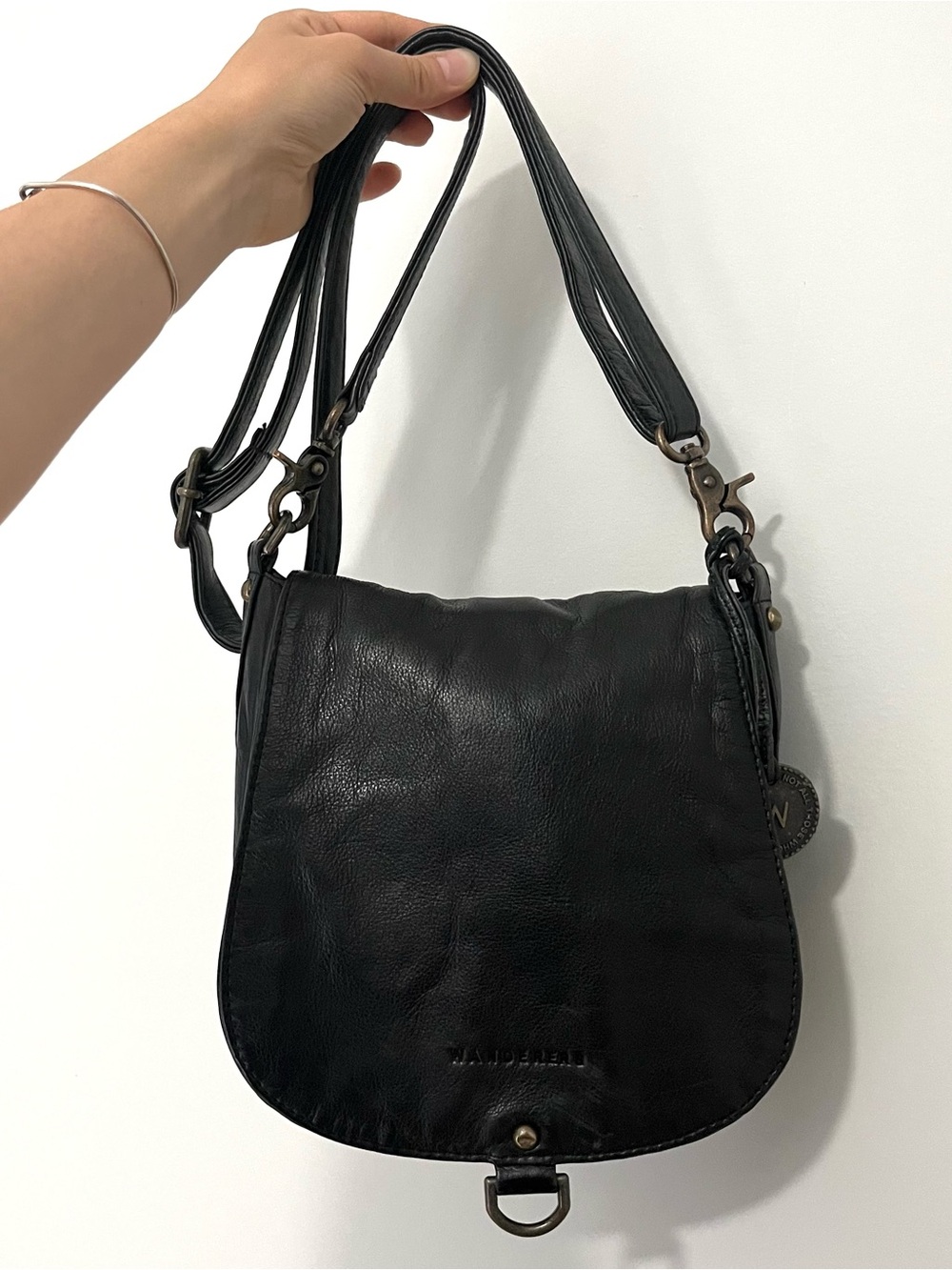 Wanderers The Salzburg Full Grain Leather Crossbody Bag